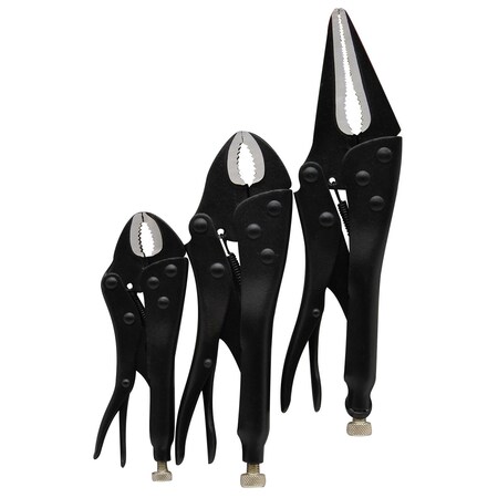 Roadpro Locking Pliers Set, 3-Piece 01038001TC